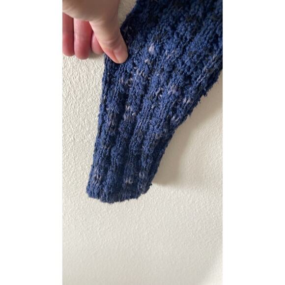 FREE PEOPLE NIGHTINGALE CHUNKY BOXY KNIT SWEATER SIZE M - Picture 6 of 9